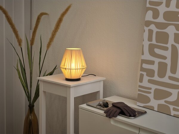 Osram - Настолна лампа DECOR STRIPES 1xE14/5W/230V бежова