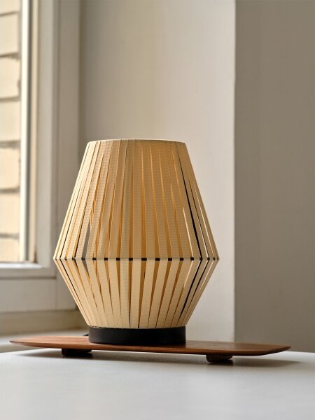 Osram - Настолна лампа DECOR STRIPES 1xE14/5W/230V бежова