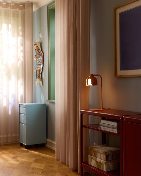 Osram - Настолна лампа DECOR COROLLE 1xG9/20W/230V червена