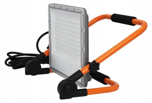 LED прожектор със стойка LED/100W/230V 4500K IP65 оранжев