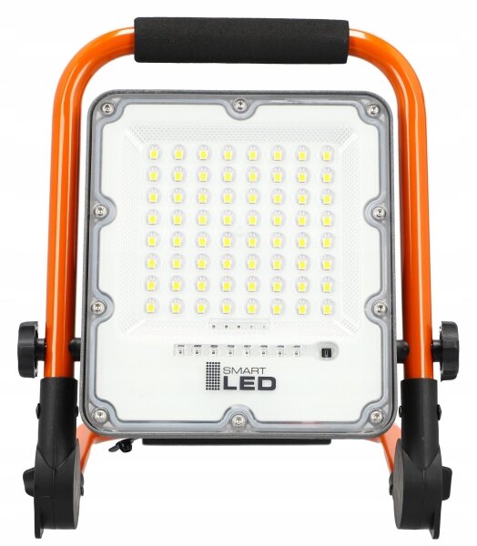 Презареждаем LED прожектор със стойка LED/30W/3,2V 4500K 5000 mAh IP65 оранжев