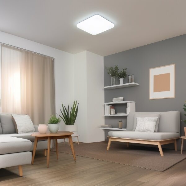 Brilagi - Умен димируем таванен LED/36W/230V 53x53 cm Wi-Fi Tuya + ДУ