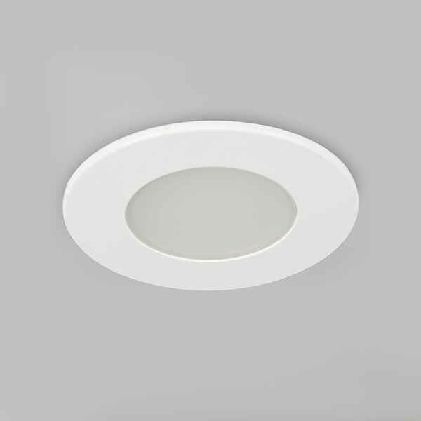 Комплект от 3 кръгли LED 5W бели водоустойчиви вградени спотове за баня - Blanca