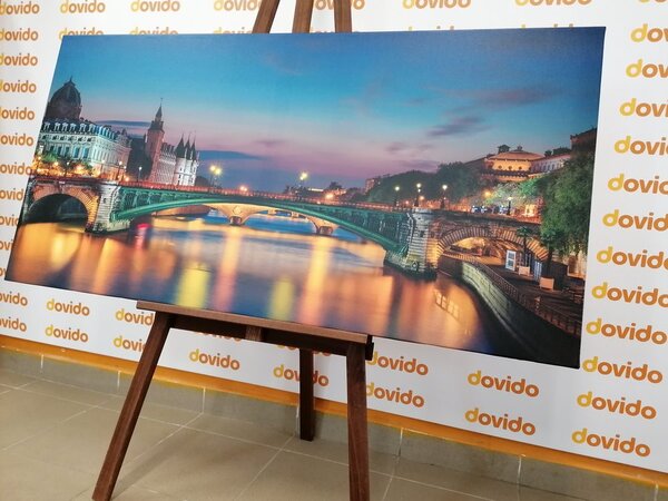 Картина на платно – Ослепителна панорама на Париж