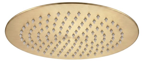 Кръгла душ глава REA JS-P014BG 25cm Brush Gold