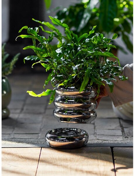 Глинено покритие за кашпа ø 16 cm Shine – Bloomingville