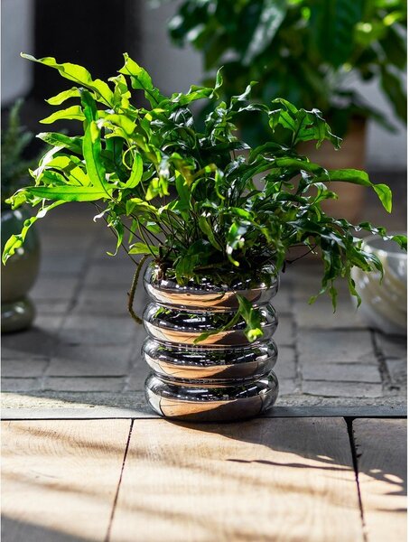 Глинено покритие за кашпа ø 16 cm Shine – Bloomingville