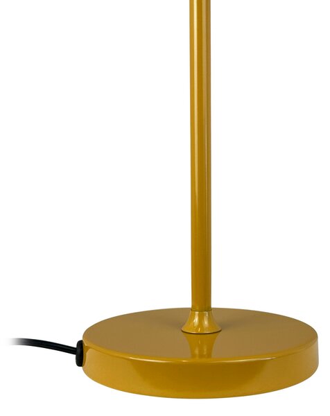 Dyberg Larsen LED настолна лампа Starlight, жълта, височина 26 cm, Затъмняване, Жълт, Дневна/трапезария, Метал, Дизайн