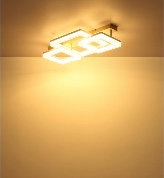 Globo 48047D2 - LED таванно осветително тяло ZARA LED/40W/230V 3000K 33x66 cm