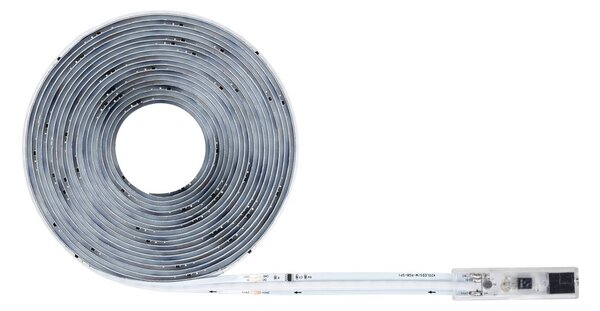 Paulmann SimpLED RGBIC Motion Music Strip 5 м, Затъмняване, Бял, Дневна/трапезария, Пластмаса