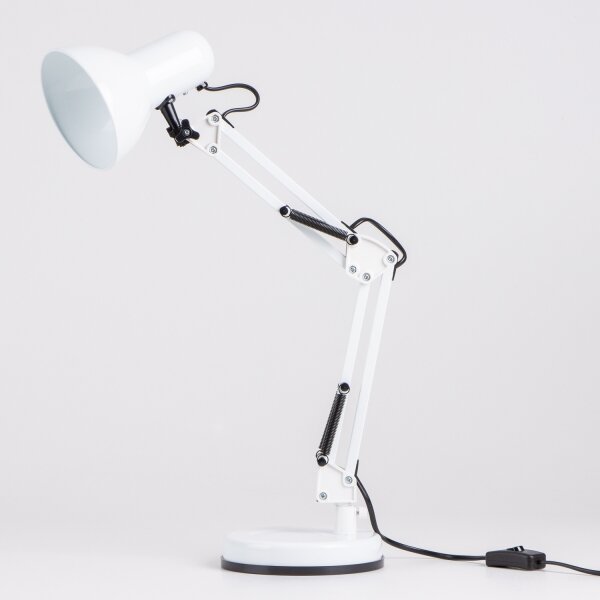 Brilagi - LED Настолна лампа ROMERO 1xE27/10W/230V бяла
