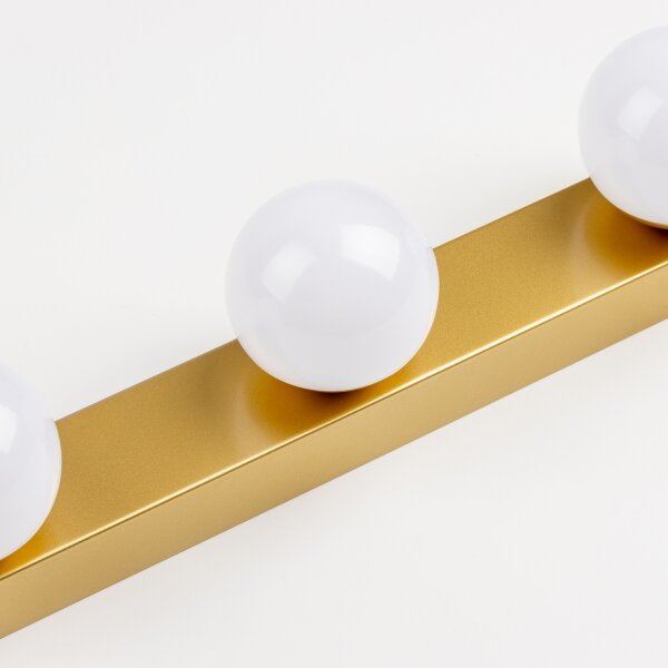 Brilagi - LED осветление за огледало за баня HOLLYWOOD 3xLED/3W/230V IP44 златисто