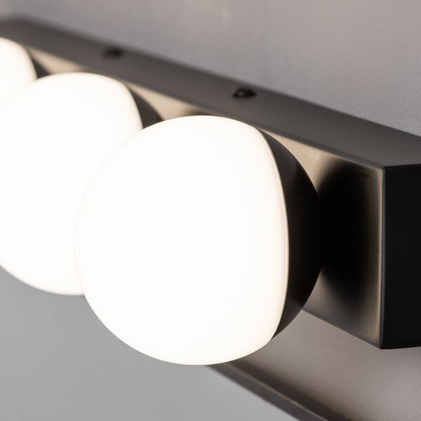 Brilagi - LED осветление за огледало HOLLYWOOD 3xLED/3W/230V IP44 черно