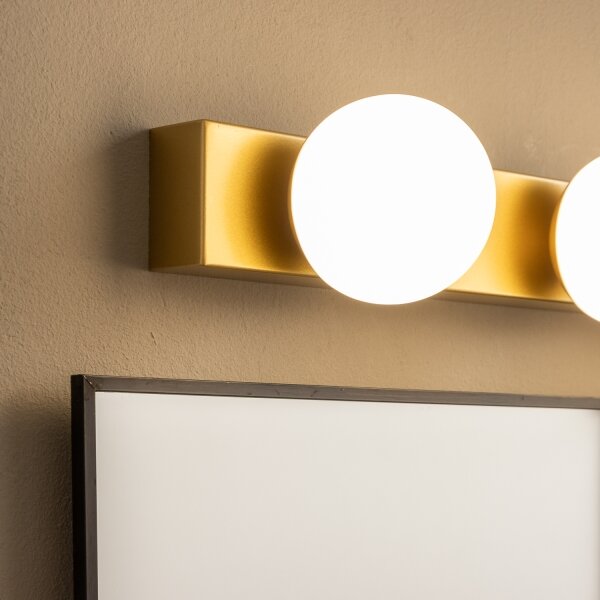 Brilagi - LED осветление за огледало за баня HOLLYWOOD 3xLED/3W/230V IP44 златисто