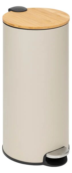 Кош за боклук 5five Modern Color, 30 L - Бежов / Метал