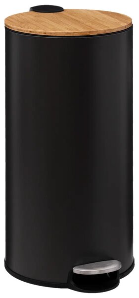 Кош за боклук 5five Modern Color, 30 L - Черен / Метал