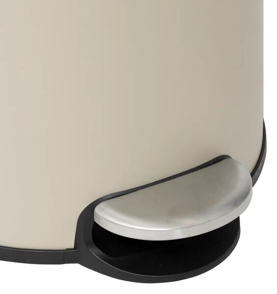 Кош за боклук 5five Modern Color, 30 L - Бежов / Метал
