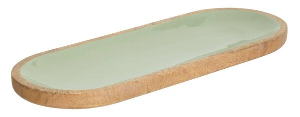 Чиния за сервиране от манго Secret de Gourmet Inaya, 40x15см - Теракота