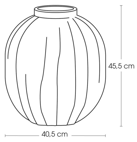 Ваза atmosphera Amia, 44.5 cm