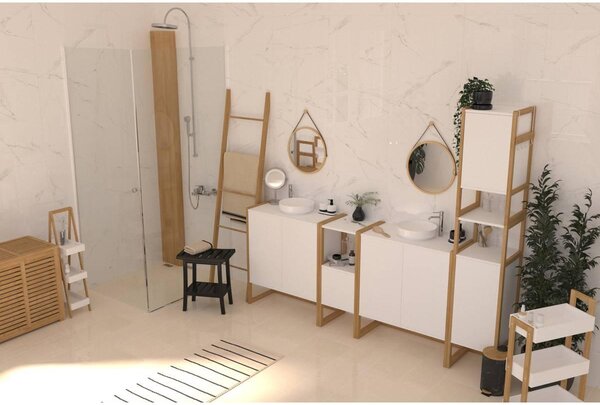 Поставка за кърпи тип стълба 5five Bambou, бамбук