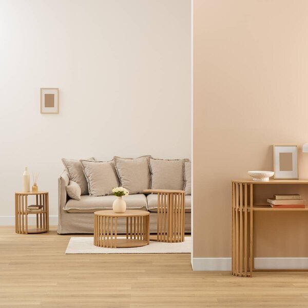 Нощно шкафче 5five с рафт, MDF, Бежово, 48 cm