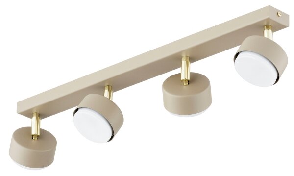 Brilagi - LED точково осветително тяло MONO 4xGX53/12W/230V бежово