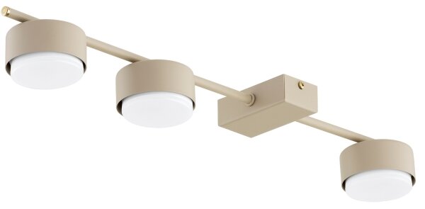 Brilagi - LED точково осветително тяло MONO 3xGX53/12W/230V бежово