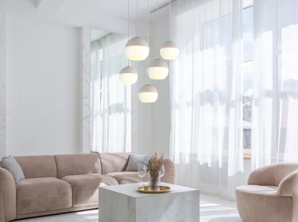 Globo 15999-5HR - Полилей на кабел RAGUSA 5xE27/60W/230V