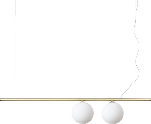 Ideal Lux - LED полилей на кабел PERLINE 2xG9/3W/230V златен