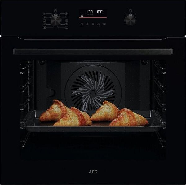 AEG NBA5P43AK SurroundCook със SteamBake Фурна за вграждане Черна