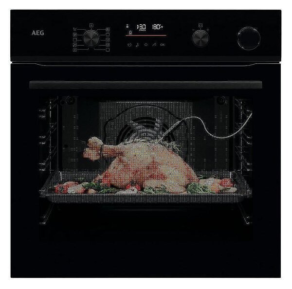 AEG NBR6P531SB SenseCook със SteamCrisp Фурна за вграждане Пиролиза