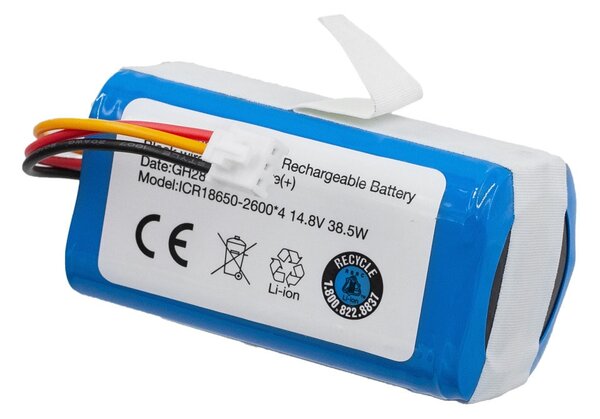 Батерия за прахосмукачка робот (заместител), за V-tac VT-5555, 2600mAh/14.4V