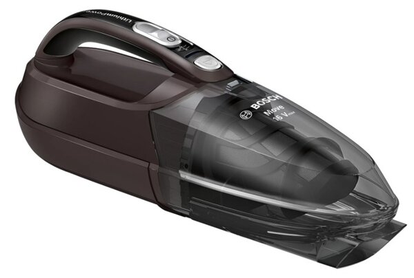 Прахосмукачка Bosch BHN16L, ръчна, безжична, до 40 мин време на работа, 2 степени на мощност, Cyclonic Airflow System, сива