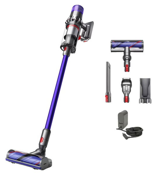 Прахосмукачка Dyson V11 Advanced SV51, вертикална, безжична, 545W, до 60 минути време на работа, Motorbar накрайник, Cyclone 14 технология, сива