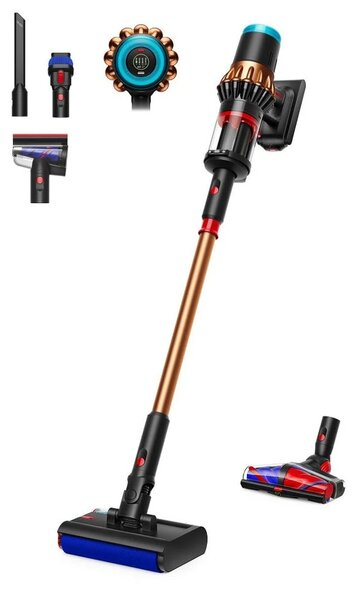 Прахосмукачка Dyson V16 Piston Animal, до 70 мин. работа, 1.35л, лилава