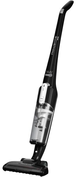 Прахосмукачка Rowenta RH6545WH, вертикална, безжична, 0.65 л. капацитет на контейнера, до 30 мин. работа, 2 степени на работа, черна