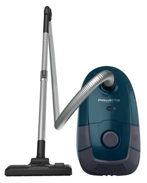 Прахосмукачка Rowenta RO3126EA, с торба, 750 W, 4.5 л. капацитет на торбата, синя