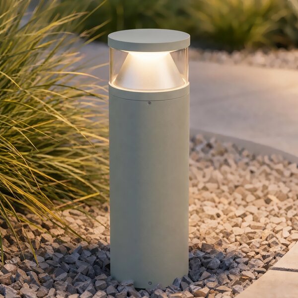 Lucande LED осветление за пътеки Cylo, салатенозелено, 50 см, IP65, Зелен, Алуминий, Дизайн