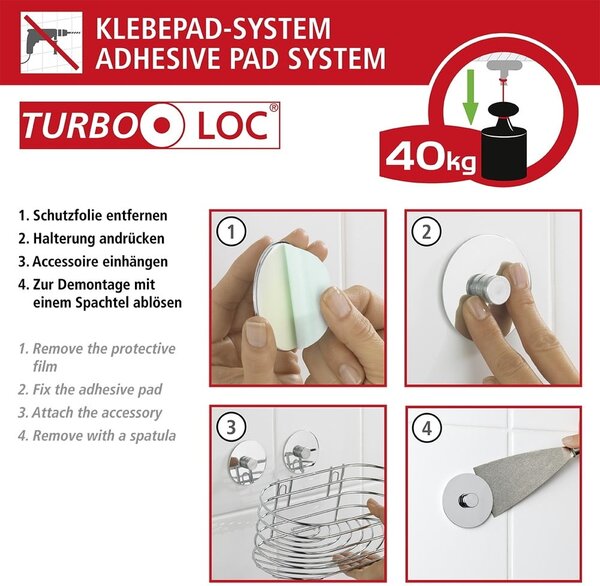 Turbo-Loc® стъргалка за стъкло с бамбукова дръжка Bambusa - Wenko