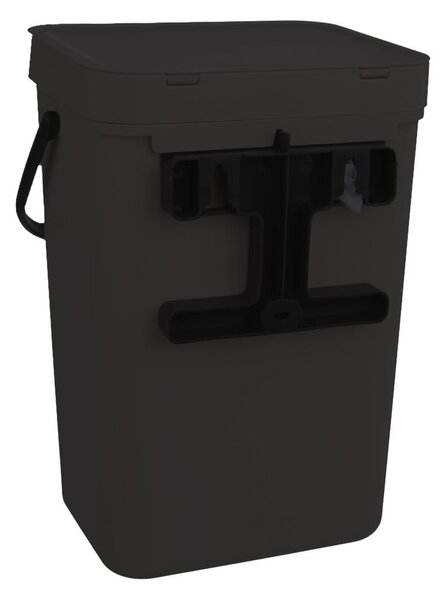 Черно пластмасово кошче за боклук 10 l – Orion