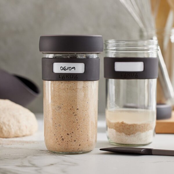 Комплект за закваска с шпатула 2 бр. 700 ml – Lékué