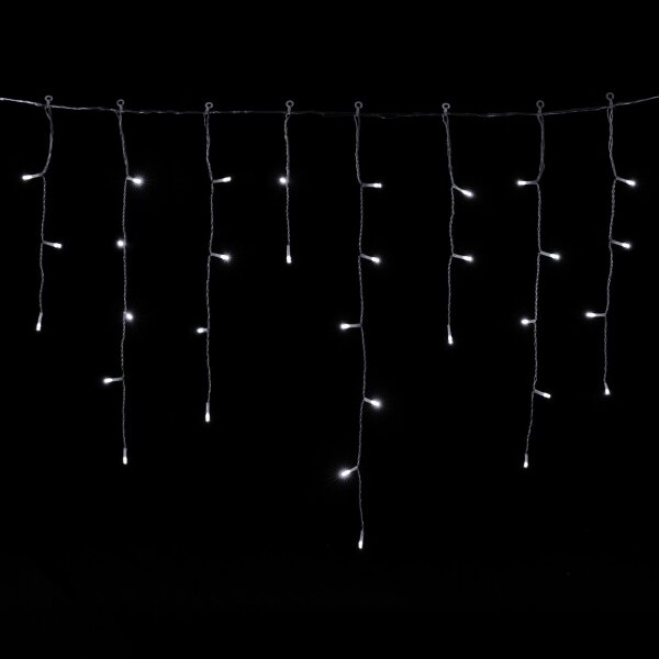 BRILAGI-LED Външна коледна гирлянда 600xLED/6W/8 функции 33x0,6m IP44 студено бяло