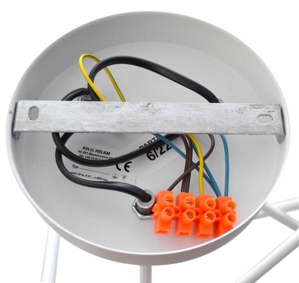 Детски плафониер OXFORD 3xE27/15W/230V бял
