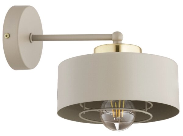 Brilagi - Настенна лампа SPRING 1xE27/60W/230V бежова/златна