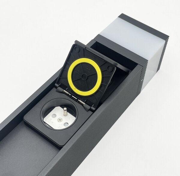 Външна лампа VESPER с 2 гнезда, 1xG9/5W/230V, IP44, 30 см, черна
