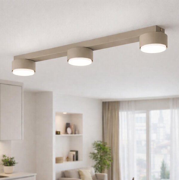 Brilagi - LED точково осветително тяло MONO 3xGX53/12W/230V бежово