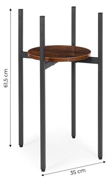 Стойка за цветя в стил Loft 61,5 x 35 cm
