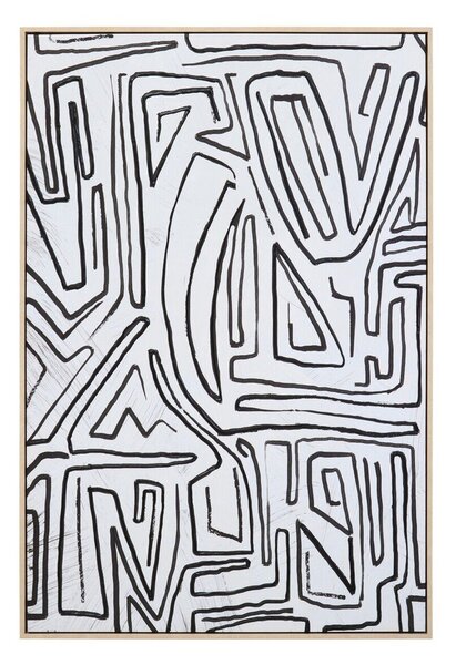 Картина с включена рамка/върху платно 83x123 cm Astratto – Premier Housewares