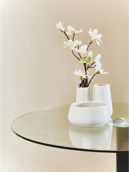 Кръгла трапезна маса със стъклен плот ø 90 cm Metropolitan – Premier Housewares