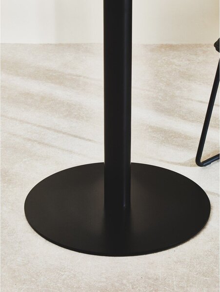 Кръгла трапезна маса със стъклен плот ø 90 cm Metropolitan – Premier Housewares
